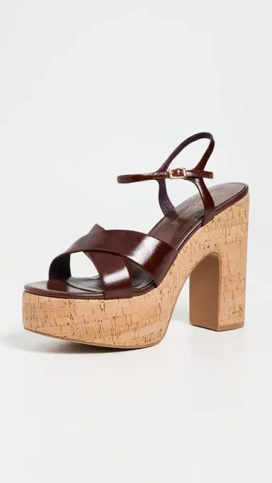 Jeffrey Campbell Big Time Platform Sandals Brown Cork 7 | Thumbnail 2 Jeffrey Campbell Big Time Platform Sandals Brown Cork 7 | Thumbnail 2