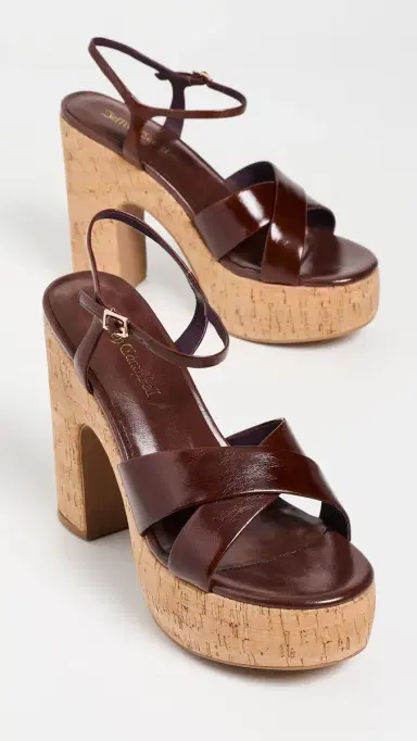 Jeffrey Campbell Big Time Platform Sandals Brown Cork 7 | Thumbnail 5 Jeffrey Campbell Big Time Platform Sandals Brown Cork 7 | Thumbnail 5