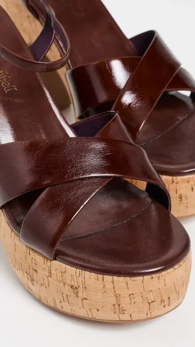 Jeffrey Campbell Big Time Platform Sandals Brown Cork 7 | Thumbnail 6 Jeffrey Campbell Big Time Platform Sandals Brown Cork 7 | Thumbnail 6