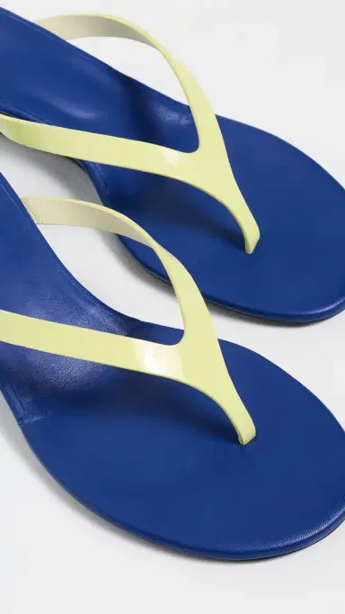 Christopher Esber Scala Wedge Sandals Ink/Butter 35 | Thumbnail 6 Christopher Esber Scala Wedge Sandals Ink/Butter 35 | Thumbnail 6