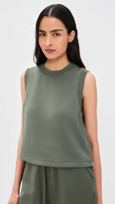 Varley hea Crop Tank Thyme | Thumbnail 2 Varley hea Crop Tank Thyme | Thumbnail 2