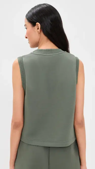 Varley hea Crop Tank Thyme | Thumbnail 3 Varley hea Crop Tank Thyme | Thumbnail 3