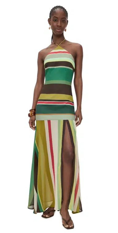 Seven Wonders Estella Halter High Slit axi Dress Estella ulti | Thumbnail 1 Seven Wonders Estella Halter High Slit axi Dress Estella ulti | Thumbnail 1