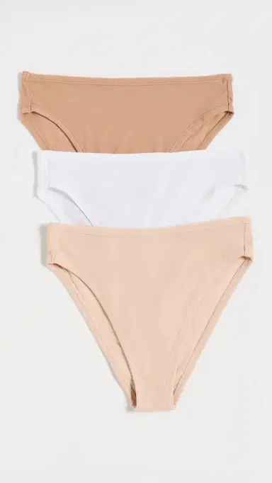 Negative Cloud Cotton French Cut Briefs 3 Pack Honey M/L | Thumbnail 2 Negative Cloud Cotton French Cut Briefs 3 Pack Honey M/L | Thumbnail 2