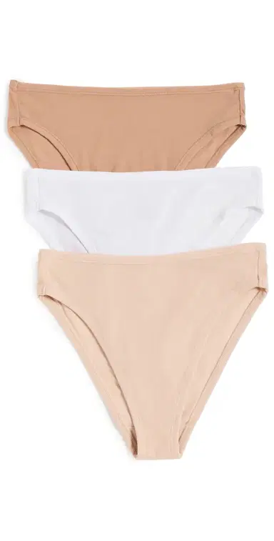 Negative Cloud Cotton French Cut Briefs 3 Pack Honey M/L | Thumbnail 1 Negative Cloud Cotton French Cut Briefs 3 Pack Honey M/L | Thumbnail 1