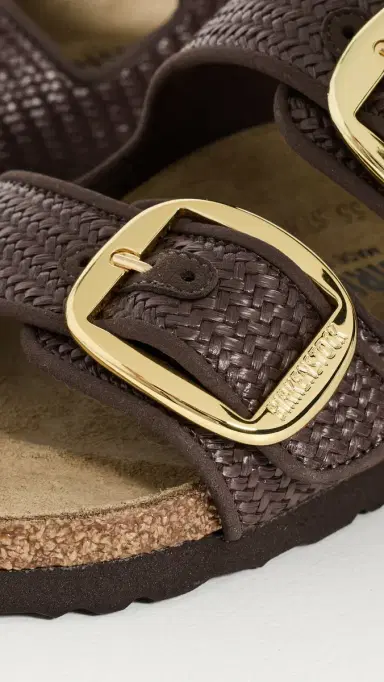 Birkenstock Arizona Big Buckle Raffia Sandals Carafe 36 | Thumbnail 6 Birkenstock Arizona Big Buckle Raffia Sandals Carafe 36 | Thumbnail 6
