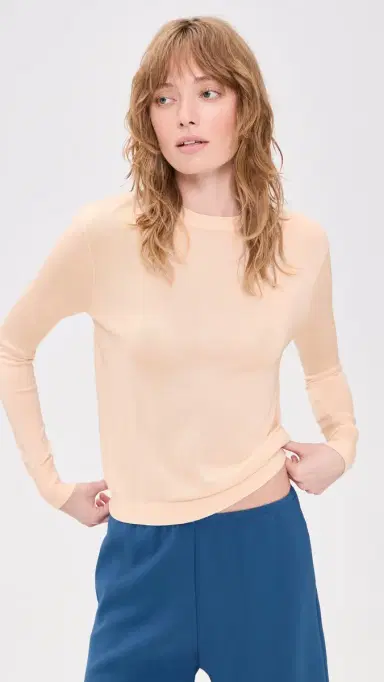 Renggli Crewneck Sweater Eggshell | Thumbnail 2 Renggli Crewneck Sweater Eggshell | Thumbnail 2