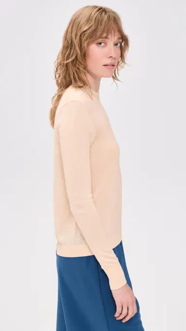 Renggli Crewneck Sweater Eggshell | Thumbnail 4 Renggli Crewneck Sweater Eggshell | Thumbnail 4