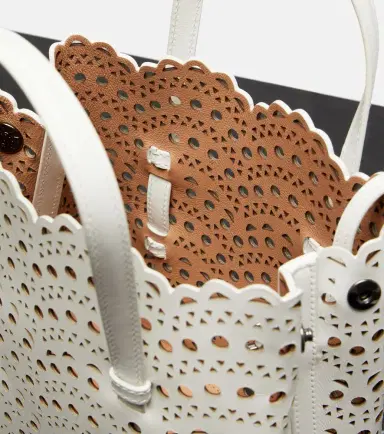 Alaïa Alaïa Le Mina 20 New Vienne leather tote bag | Thumbnail 3 Alaïa Alaïa Le Mina 20 New Vienne leather tote bag | Thumbnail 3