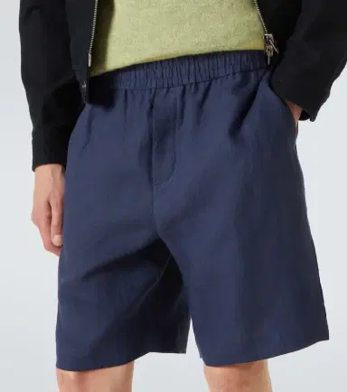 Sunspel Linen shorts | Thumbnail 2 Sunspel Linen shorts | Thumbnail 2