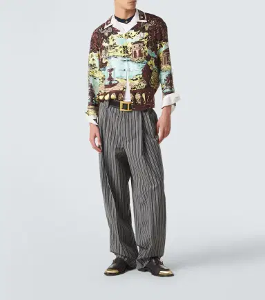 Versace Medusa cotton-blend jersey T-shirt | Thumbnail 2 Versace Medusa cotton-blend jersey T-shirt | Thumbnail 2