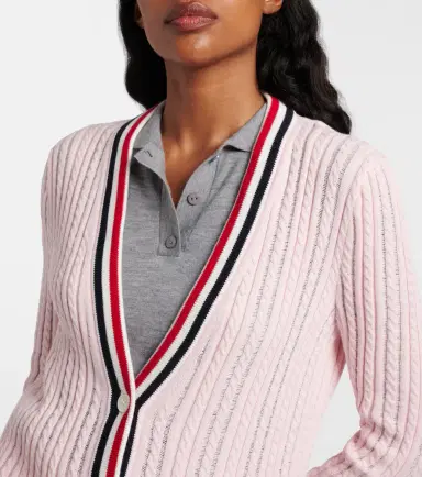Thom Browne Cable-knit cotton cardigan | Thumbnail 5 Thom Browne Cable-knit cotton cardigan | Thumbnail 5