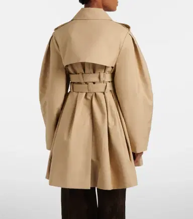 Ganni Cotton trench coat | Thumbnail 6 Ganni Cotton trench coat | Thumbnail 6