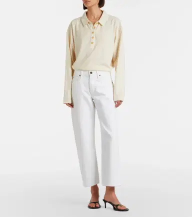 SLVRLAKE Jamie cropped barrel-leg jeans | Thumbnail 2 SLVRLAKE Jamie cropped barrel-leg jeans | Thumbnail 2
