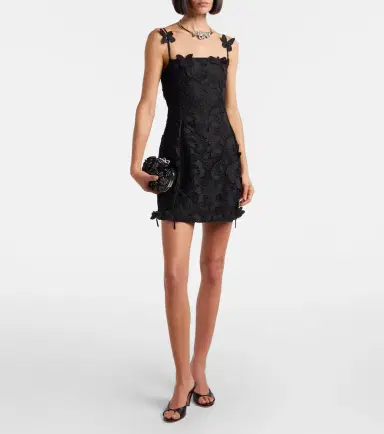Blumarine Embroidered lace minidress | Thumbnail 4 Blumarine Embroidered lace minidress | Thumbnail 4
