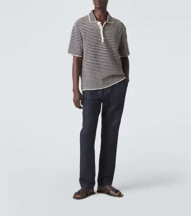 Sunspel Cotton straight pants | Thumbnail 2 Sunspel Cotton straight pants | Thumbnail 2