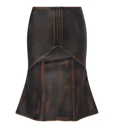 Shushu/Tong eather midi skirt | Thumbnail 1 Shushu/Tong eather midi skirt | Thumbnail 1