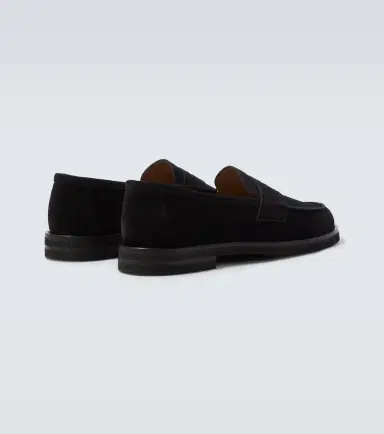Thom Sweeney Suede penny loafers | Thumbnail 5 Thom Sweeney Suede penny loafers | Thumbnail 5