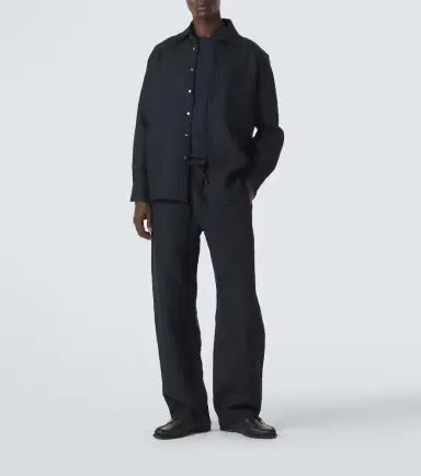 Saman Amel Linen straight pants | Thumbnail 2 Saman Amel Linen straight pants | Thumbnail 2