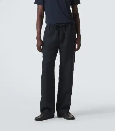 Saman Amel Linen straight pants | Thumbnail 5 Saman Amel Linen straight pants | Thumbnail 5