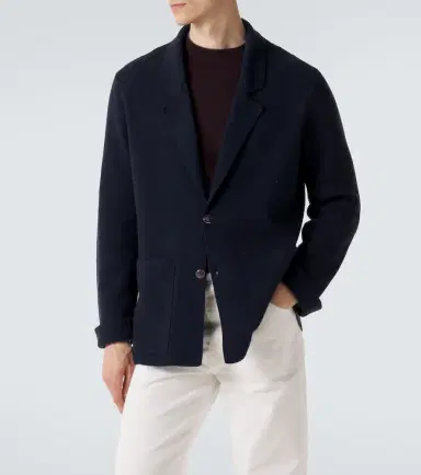 God's True Cashmere Cashmere blazer with amethyst | Thumbnail 5 God's True Cashmere Cashmere blazer with amethyst | Thumbnail 5