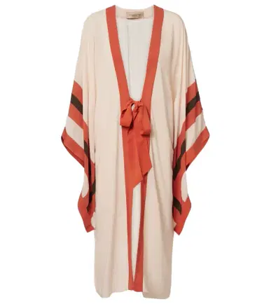 Adriana Degreas Striped kaftan | Thumbnail 1 Adriana Degreas Striped kaftan | Thumbnail 1