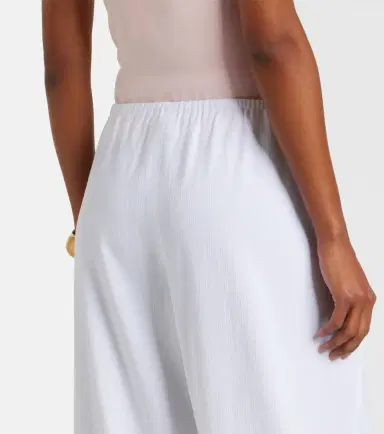 Stella McCartney Embellished cotton tapered pants | Thumbnail 3 Stella McCartney Embellished cotton tapered pants | Thumbnail 3