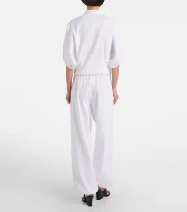 Stella McCartney Embellished cotton tapered pants | Thumbnail 6 Stella McCartney Embellished cotton tapered pants | Thumbnail 6