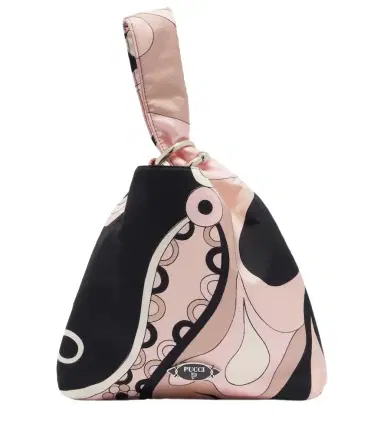 PUCCI Emilio Orchidee silk twill top-handle bag | Thumbnail 1 PUCCI Emilio Orchidee silk twill top-handle bag | Thumbnail 1