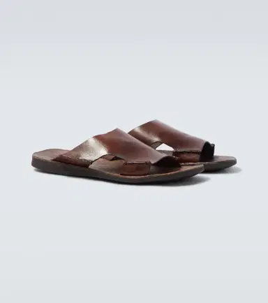 Sabah Lido leather slides | Thumbnail 2 Sabah Lido leather slides | Thumbnail 2