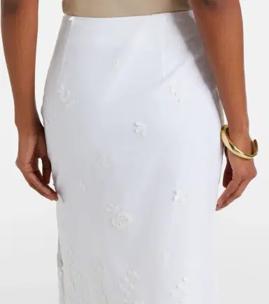 Altuzarra Malik embroidered cotton midi skirt | Thumbnail 5 Altuzarra Malik embroidered cotton midi skirt | Thumbnail 5