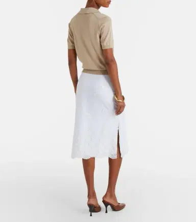 Altuzarra Malik embroidered cotton midi skirt | Thumbnail 6 Altuzarra Malik embroidered cotton midi skirt | Thumbnail 6