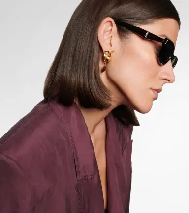 Saint Laurent Monogram rectangular sunglasses | Thumbnail 2 Saint Laurent Monogram rectangular sunglasses | Thumbnail 2