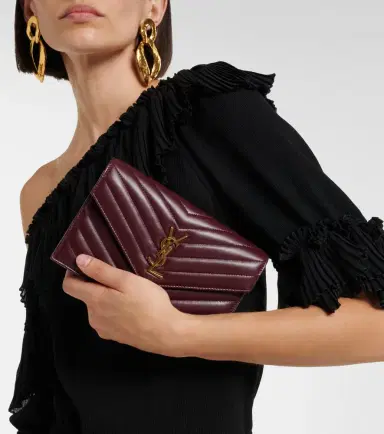 Saint Laurent Cassandre Envelope leather wallet on chain | Thumbnail 5 Saint Laurent Cassandre Envelope leather wallet on chain | Thumbnail 5
