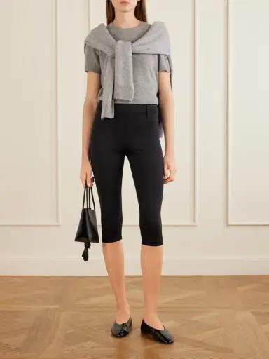 Maria McManus Stretch-knit Capri Leggings | Thumbnail 2 Maria McManus Stretch-knit Capri Leggings | Thumbnail 2