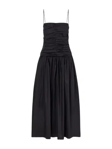 Tove Amina Gathered Organic Cotton Dress | Thumbnail 1 Tove Amina Gathered Organic Cotton Dress | Thumbnail 1