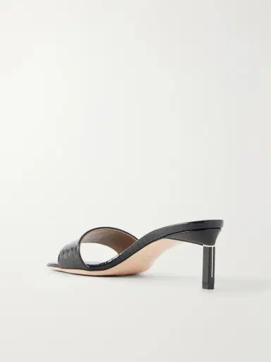 Tom Ford T Mule 55 Croc-embossed Leather Sandals | Thumbnail 3 Tom Ford T Mule 55 Croc-embossed Leather Sandals | Thumbnail 3