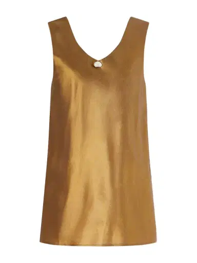 SARA CRISTINA Dune Pearl-embellished Silk-shantung Mini Dress | Thumbnail 1 SARA CRISTINA Dune Pearl-embellished Silk-shantung Mini Dress | Thumbnail 1