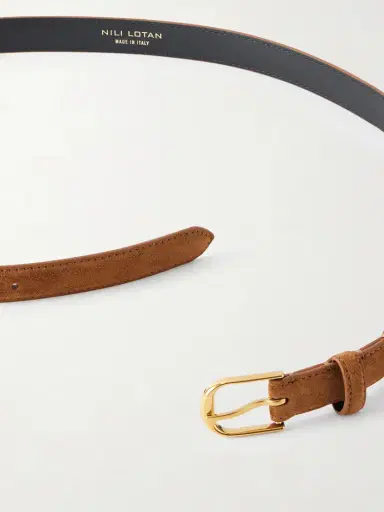 Nili Lotan Jane Suede Belt | Thumbnail 3 Nili Lotan Jane Suede Belt | Thumbnail 3