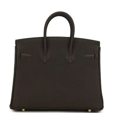 HERMÈS Hermes Birkin 25 Bai-Brun Togo Permabrass Hardware | Thumbnail 4 HERMÈS Hermes Birkin 25 Bai-Brun Togo Permabrass Hardware | Thumbnail 4