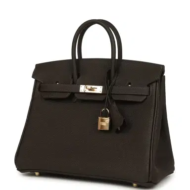 HERMÈS Hermes Birkin 25 Bai-Brun Togo Permabrass Hardware | Thumbnail 5 HERMÈS Hermes Birkin 25 Bai-Brun Togo Permabrass Hardware | Thumbnail 5
