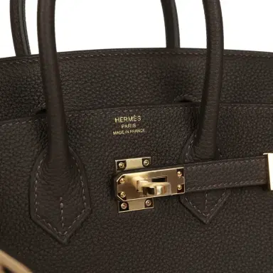 HERMÈS Hermes Birkin 25 Bai-Brun Togo Permabrass Hardware | Thumbnail 7 HERMÈS Hermes Birkin 25 Bai-Brun Togo Permabrass Hardware | Thumbnail 7