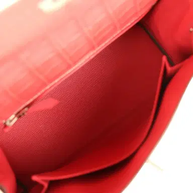 HERMÈS Pre-owned Hermes Kelly Retourne 25 Bougainvillea Matte Alligator Palladium Hardware | Thumbnail 8 HERMÈS Pre-owned Hermes Kelly Retourne 25 Bougainvillea Matte Alligator Palladium Hardware | Thumbnail 8