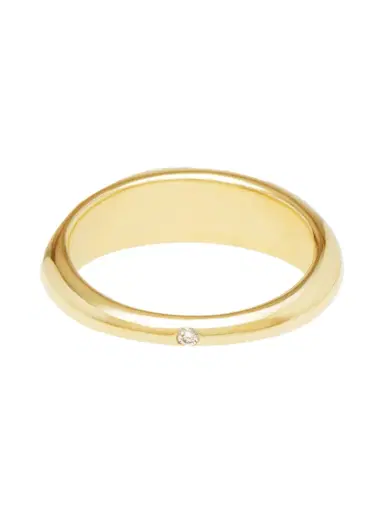 aligrace Green Tourmaline and Diamond Mini Bubble Ring | Thumbnail 3 aligrace Green Tourmaline and Diamond Mini Bubble Ring | Thumbnail 3