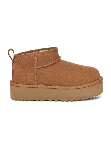UGG Girl's Classic Ultra Mini Platform Boots - Brown - Size 4 (Child) | Thumbnail 2 UGG Girl's Classic Ultra Mini Platform Boots - Brown - Size 4 (Child) | Thumbnail 2