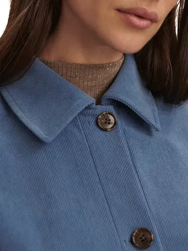Varley Women's Carlotta Corduroy Utility Jacket - Bijou Blue | Thumbnail 6 Varley Women's Carlotta Corduroy Utility Jacket - Bijou Blue | Thumbnail 6