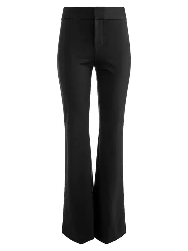 Alice + Olivia Women's Linden Flared Bootcut Crease Trousers - Black - Size 14 | Thumbnail 1 Alice + Olivia Women's Linden Flared Bootcut Crease Trousers - Black - Size 14 | Thumbnail 1
