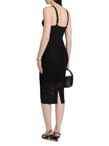 L'Agence Women's Michelle Pointelle-Knit Body-Con Dress | Thumbnail 5 L'Agence Women's Michelle Pointelle-Knit Body-Con Dress | Thumbnail 5