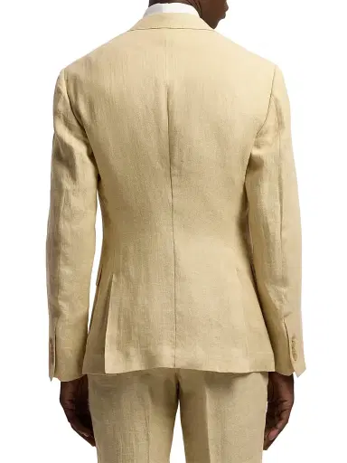 Ralph Lauren Purple Label Men's Kent Linen Sport Coat - Sand | Thumbnail 4 Ralph Lauren Purple Label Men's Kent Linen Sport Coat - Sand | Thumbnail 4