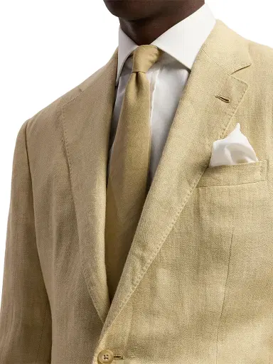 Ralph Lauren Purple Label Men's Kent Linen Sport Coat - Sand | Thumbnail 5 Ralph Lauren Purple Label Men's Kent Linen Sport Coat - Sand | Thumbnail 5